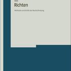 "Markus Löffelmann: Richten - Methode und Kritik der Rechtsfindung." Buchcover, schlichtes Design in Blau und Grau.