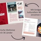 Japan, kulinarische Weltreise durch 36 Länder. Mit kindgerechtem kulturellem Wissen zu den einzelnen Ländern.