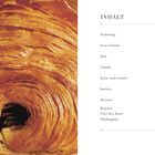 INHALT: Einleitung 6, Erste Schritte 8, Brot 22, Gebäck 76. Rechte Seite zeigt Gebäck mit goldbraunen Schichten.