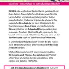 Ein Reiseführer über Rügen beschreibt Inselhighlights wie Traumstrände, die Kreideküste, Kap Arkona und Binz. Ideal zum Entdecken.