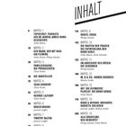INHALT

Kapitel 1: Topsecret: Funfacts aus 60 Jahren James-Bond-Geschichte

Kapitel 9: Daniel Craig

Kapitel 10: Die Waffen der Frauen: Die Entwicklung der Bond-Girls

Kapitel 11: Im Angesicht des Bösen: Die Schurken

Kapitel 12: M, Q & Co.: Bonds Buddies

Kapitel 13: 007: Die ultimative Playlist: Die Bond-Songs

Kapitel 14: Bond & Beyond: Drehorte, Gadgets, Kulissen

Kapitel 15: Alle Kinofilme: Neu bewertet

Buchtipps