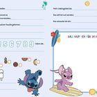 Formular mit Feldern zum Ausfüllen, tropische Motive, zwei Cartoon-Figuren, Surfbretter und Sonne.