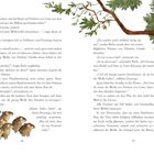 „Habt ihr gesehen, wieviel Haare ich Freiherr von Löwe aus dem Fell gekämmt habe?“ Über einem Text befindet sich ein Baum.