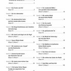 Inhaltsverzeichnis mit Stundenangaben und Seitenzahlen für verschiedene Klassenstufen.