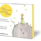"Antoine de Saint-Exupéry, Der kleine Prinz, Neu übersetzt von Peter Stamm. Gelesen von Rufus Beck. Illustration: Kleiner Prinz auf Asteroid."