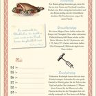 Kalendarium Mai mit Tipps: Küche (Fruchtsaft für Braten), Gesundheit (Elektrolytlösung), Haushalt (Zwiebellösung gegen Topfkrusten).