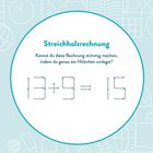"Streichholzrechnung: Kannst du diese Rechnung stimmig machen, indem du genau ein Hölzchen umlegst? 13 + 9 = 15."