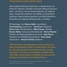 Texte: »Nie wieder!«, Autorenliste, Zitat zur Begegnung, Anerkennung jüdischen Lebens. Verlagslogo unten.