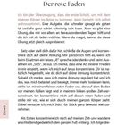 Seite 18. Woche 2: Der rote Faden. Beschreibung einer Atem- und Konzentrationsübung, die inneren Frieden fördern soll.