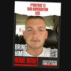 Bar Kupershtein (22), BRING HIM HOME NOW!, Hostages and Missing Families Forum, zeigt Gesicht eines jungen Mannes.