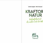 Jennie Appel, Dirk Grosser. KRAFTORT NATUR: Verbundenheit mit der wilden Seele der Welt. Windpferd-Logo unten.