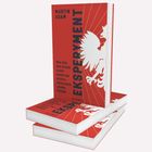 "EKSPERYMENT", oben "MARTIN ADAM". Darunter: "Was wir aus Polens Kampf gegen den Rechtspopulismus lernen können." Ein weißer Adler.