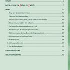 INHALTSVERZEICHNIS, Abschnitte über Berge, Flüsse, Ministerpräsidenten, Literatur- und Abbildungsverzeichnis. Text auf grünem Hintergrund.