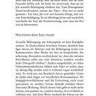 "6. So war das nicht gemeint." und "Was hinter dem Satz steckt". Text über sexuelle Belästigung am Arbeitsplatz. Unten: 78.