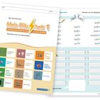 "Mein Blitzheft 1", Arbeitsheft für 1. und 2. Klasse. Übungen zum Lesen und Schreiben. Enthält Wortkategorien und Schreibecke.