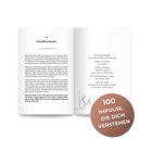 Kapitel 14: "Draußen atmen". Text darüber, wie die Natur beruhigend wirkt. Zusatz: Kreis mit "100 IMPULSE, DIE DICH VERSTEHEN".