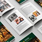 Texte: "Worms 2026", "Stadt Worms". Buch- und Magazindarstellungen mit Bildern und Texten, teils über Bauarbeiten.