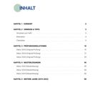 INHALT, Kapitelüberschriften und Seitenzahlen: Vorwort 2, Hinweise & Tipps 3, Prüfungssimulationen 10, Musterlösungen 45.