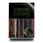 "The Art of Metal Covers Vol. 3", grüne Schrift auf schwarzem Hintergrund, zeigt eine Reihe von Vinylalben.