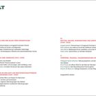INHALT, Einführung, I Geduld, Rebellion und der Blick fürs Wesentliche, II Überleben in Krieg und Umbruch, III Selbstbehauptung in der Not, IV Retten, Helfen, Widersetzen, V Trümmer, Trauma, Transformation. Dokument mit thematischer Gliederung.