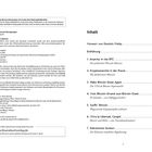 Inhalt mit Kapitelüberschriften: Vorwort, Einführung, Anarchy in the BTC, Kryptoanarchie in der Praxis, Make Bitcoin Great Again.