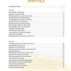 INHALT, Ein paar Worte vorab...5, Frühling, Sommer, Aktionen und Geschichten mit Seitenzahlen. Nummer 3 unten.