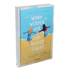 Text: "Wann werden wir uns wiedersehen? Zwei Freundinnen, die Ostsee und eine Flucht in die Freiheit." Zwei Frauen am Strand.