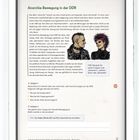 "Anarchie-Bewegung in der DDR" steht oben. Darunter ein Infotext und eine Illustration mit zwei punkartigen Figuren.