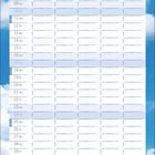 Monatskalender für Januar, oben "NAME", rechts "Januar". Unten Bild von Leuchttürmen bei Kap Arkona im Schnee.