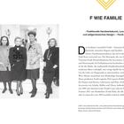 F WIE FAMILIE: »Traditionelle Handwerkskunst, Luxus und zeitgenössisches Design« – Fendi.com. Fünf elegant gekleidete Frauen.