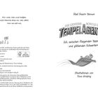 Widmung: "Für Lara, Can und Kağan... Weil Familie alles ist, was zählt." Titel: "Die geheime Schule der Tempelagenten." Illustration eines Chamäleons auf einem Teppich.