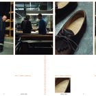 Texte: "IMG 04 - SEVRWR_C5_20260813_14", "IMG 05 - SEVRWR_C5_20260813_01". Menschen in Werkstatt, Nahaufnahme von Schuhen.