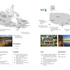 Inhalt: Kanada und USA; Themen: Alberta, Québec, Lake Tahoe, Mariposa County. Enthält Landkarten und Naturfotos.