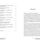 Inhaltsverzeichnis: Titel und Seitenzahlen verschiedener Kapitel, z.B. „Papa ist lieb und blöd“ - Seite 150. Rechts Vorwort.