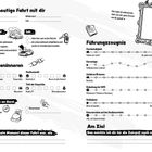 "Meine heutige Fahrt mit dir" ist eine humorvolle Checkliste zur Bewertung einer Autofahrt. Sie enthält Kategorien wie Stimmung, Musik und Fahreigenschaften.