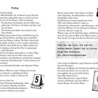 Prolog. Der Tote hieß Christian Berger. Illustration: Ein Läufer, eine Schreibmaschine, eine Notiz, Kalenderblatt „5“.