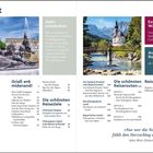 Inhalt, ab Seite 65, Griaß enk midanand!, Mehr entdecken, Extra Wanderungen, Naturzitat von John Muir. Links Brunnen, rechts Kirche.