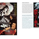 Texte: "HOUSE ON HAUNTED HILL", "DAS HAUS AUF DEM GEISTERHÜGEL". 

Beschreibung: Eine gruselige Filmszene, dunkle, unheimliche Atmosphäre.