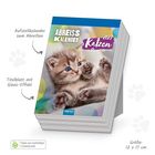 "Mach nur die Augen auf, und alles ist schön!" - Hans Thoma. Kalender mit Katzenbild und Samstags- und Sonntagsdaten.