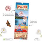 "Oma & Opa Terminkalender 2027", "Das Original", "Der lustige Kalender für aktive Großeltern!" Darunter Illustrationen.