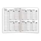 Zwei Seiten eines Budgetplaners mit Kategorien wie Lebensmittel, Freizeit und Gesundheit. Enthält Tabellen für Ausgaben.