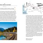 "152 JASPER–PRINCE RUPERT. Eine Reise durch die Wildnis von British Columbia. Wissenswertes: Zeit: 3000 v. Chr. Strecke: 1160 Kilometer."