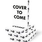 Stapel Bücher mit der Aufschrift "COVER TO COME" auf der Vorderseite und Fragezeichen an den Seiten.