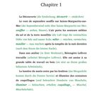 Kapitel 1 beschreibt eine Szene in Sainte-Marguerite-sur-Mer. Der Septemberwind weht, und Bérengère Lefèvre arbeitet in ihrer Werkstatt.
