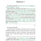 Historia 1. El visitante inesperado. Carmen Ruiz tiene cincuenta y cinco años y vive en un barrio tranquilo de Madrid.