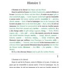 Histoire 1: L'homme et le cheval. Landschaft in Südfrankreich, Camargue, mit weißen Pferden, Flamingos und schwarzen Stieren.