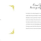 Text: "Eine Geschichte, die es zu erzählen gilt …"

Links: Platz für ein Foto mit gelben Eckakzenten. Rechts: Beschreibung über Großväter.