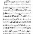 "Divertimenti I, Andantino, Josef Mysliveček (1737–1781)." Notenlinien mit musikalischer Komposition in mehreren Takten.