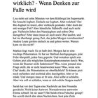 Kapitel 1 beschreibt Overthinking mit Beispielen von Lisa, Markus und Sarah, die alltägliche Sorgen plagen.