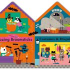 Aa: A is for APPLES, Bb: B is for BATS, Cc: C is for COBWEBS, Dd: D is for DRESS-UP. Illustration zeigt Tiere in Kostümen.